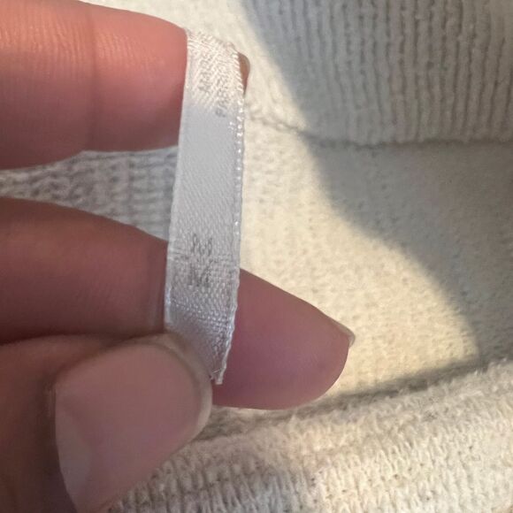 Free‎ People Soft Ribbed White long sleeve sweater - Picture 4 of 8